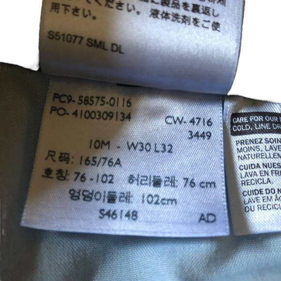 Levi’s Mid Rise Skinny Dark Blue Denim Jeans Size 30 - Picture 13 of 14